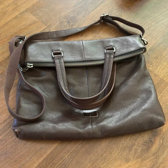 Fossil Dawson Fold Over Crossbody - Picture 2 of 13
